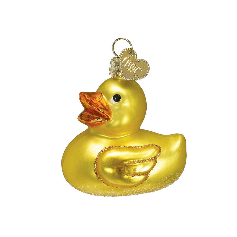 Rubber Ducky Glass Ornament - Shelburne Country Store