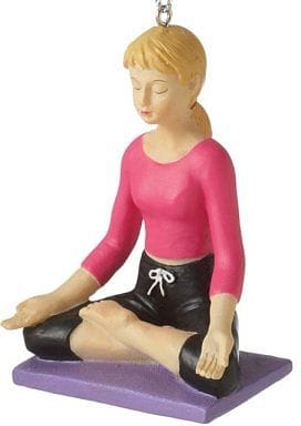 Yoga Pose Ornament - Padmasana - Shelburne Country Store