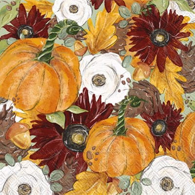 IHR Lunch Napkin - Fall Foliage - Shelburne Country Store