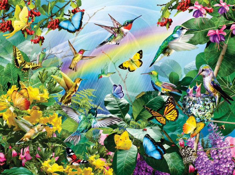 Hummingbird Sanctuary - 1000 Piece Puzzle - Shelburne Country Store