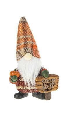 Little Grateful Gnome Figurine - - Shelburne Country Store