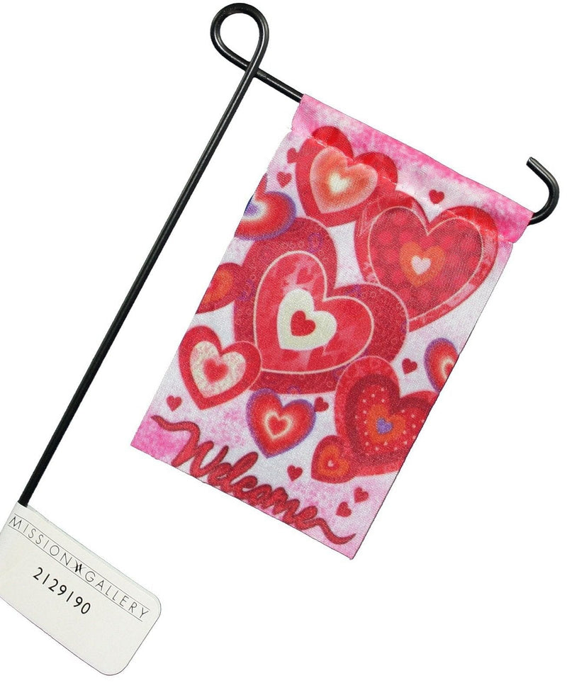 12 Inch Poly Valentines Day Mini Flag - - Shelburne Country Store