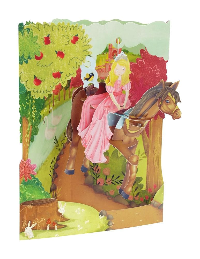 Princess on a Horse - Swing Card - Shelburne Country Store