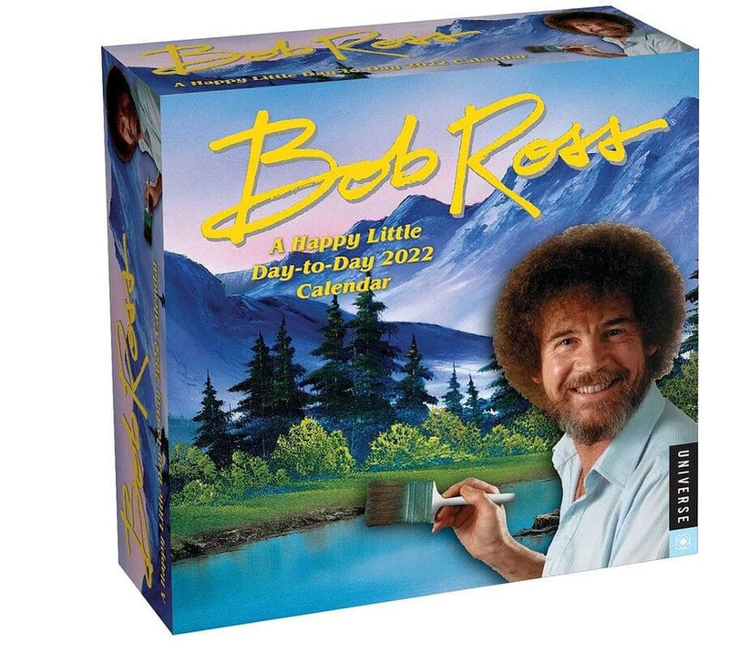 2022 Bob Ross A Happy Little Page A Day Calendar - Shelburne Country Store