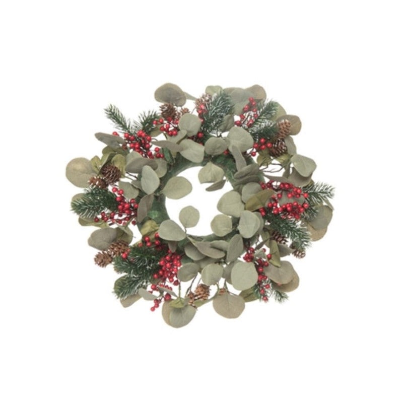 Wreath w/Pinecone & Berry - Shelburne Country Store