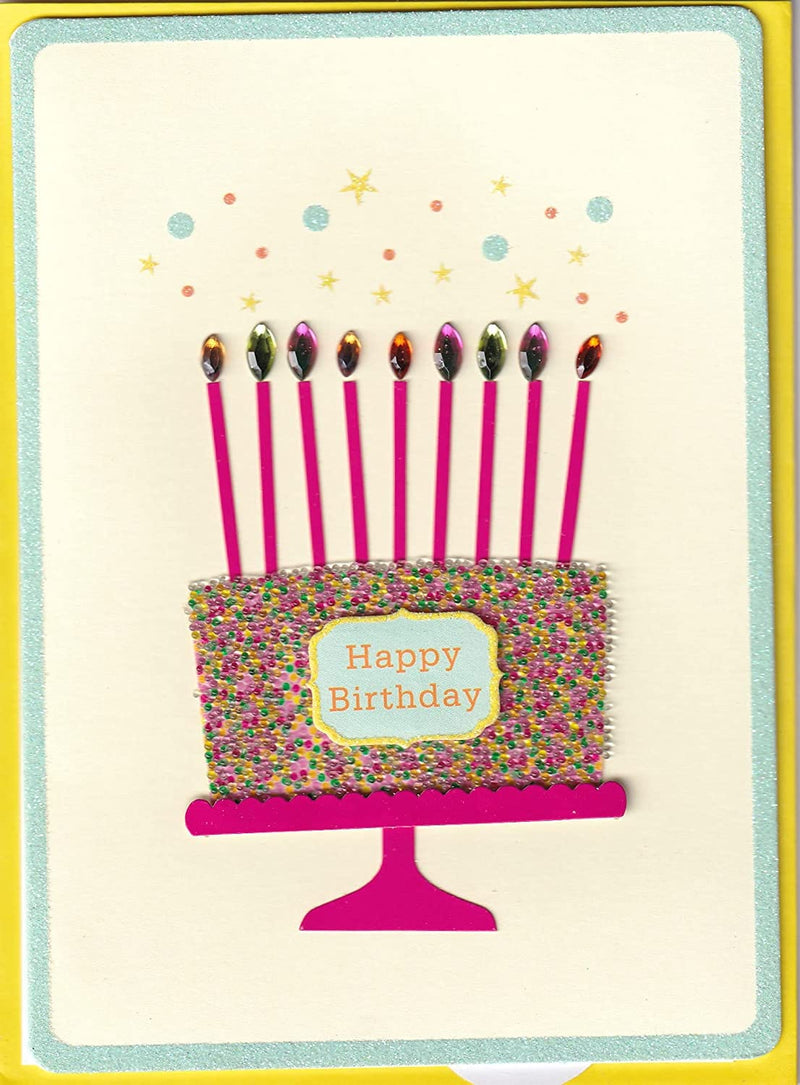 Beaded Birthday Cake - Birthday Card - Shelburne Country Store