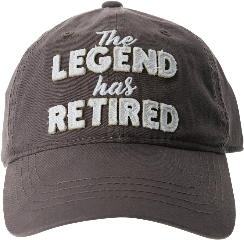 Retired Life - The Legend - Gray Adjustable Hat - Shelburne Country Store