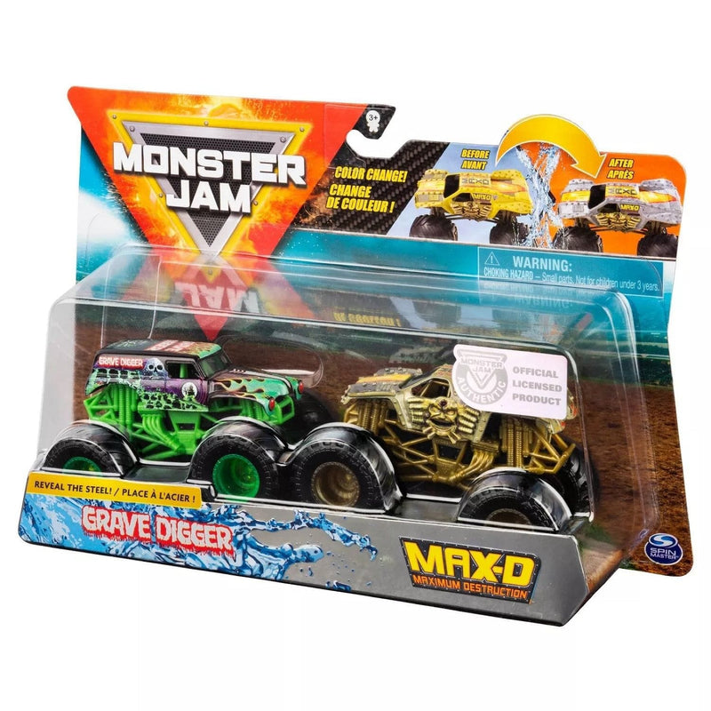 Monster Jam Color Change Truck - 2 Pack - - Shelburne Country Store