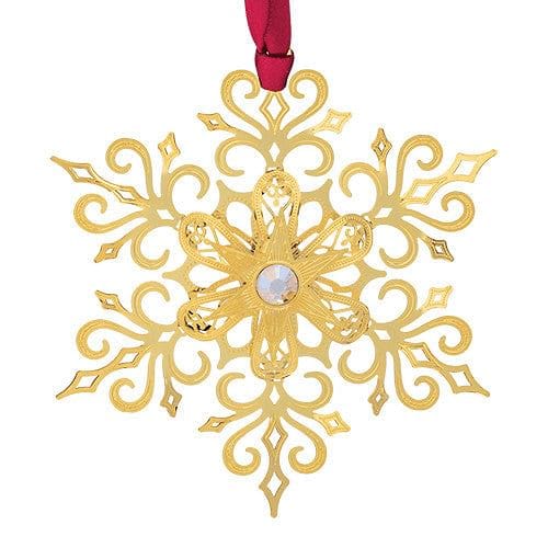 Brilliant Gold Snowflake - Shelburne Country Store