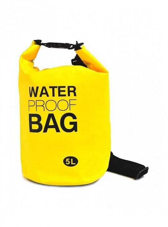 Nupouch Waterproof Dry Bag - Yellow 5L - Shelburne Country Store