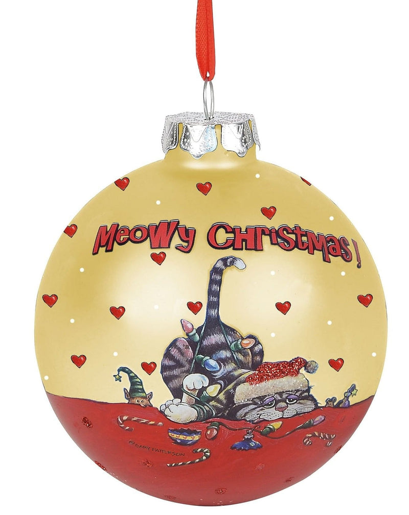 Christmas Mischief Cat Ornament - Shelburne Country Store