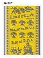 Kitchen Towel - Huile d olive - Lime - Shelburne Country Store