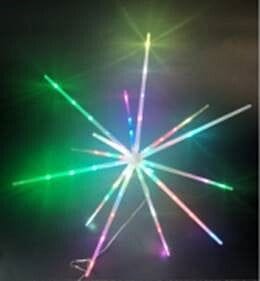 20 Inch LED Starburst -  Multicolor - Shelburne Country Store