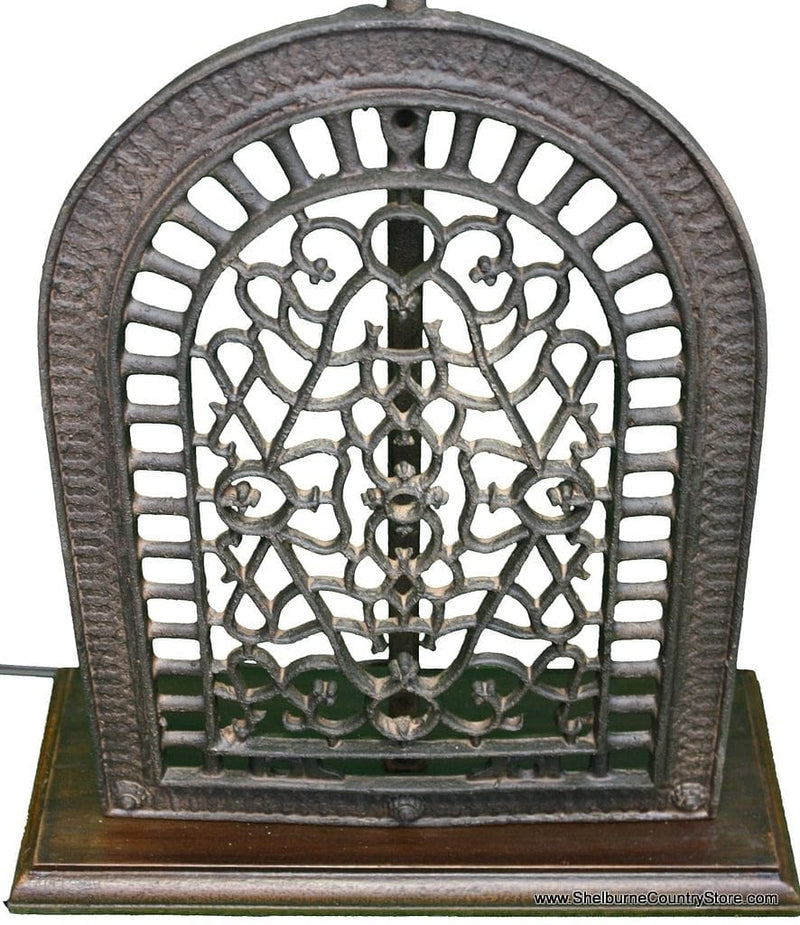 Cast Iron Grate Lamp By Park Designs - Shelburne Country Store