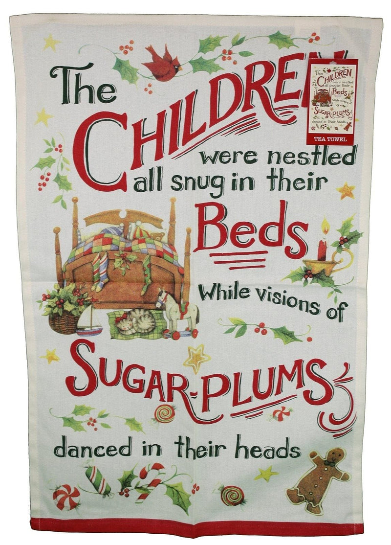 Night Before Tea Towel - - Shelburne Country Store