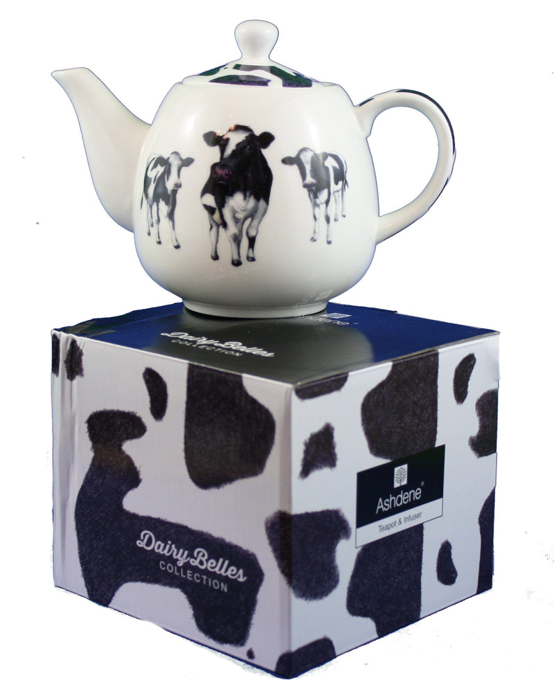 Ashdene Bone China Teapot With Infuser (Dairy Belles) Shelburne