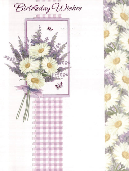 Birthday Wish Daisy Bouquet Card - Shelburne Country Store