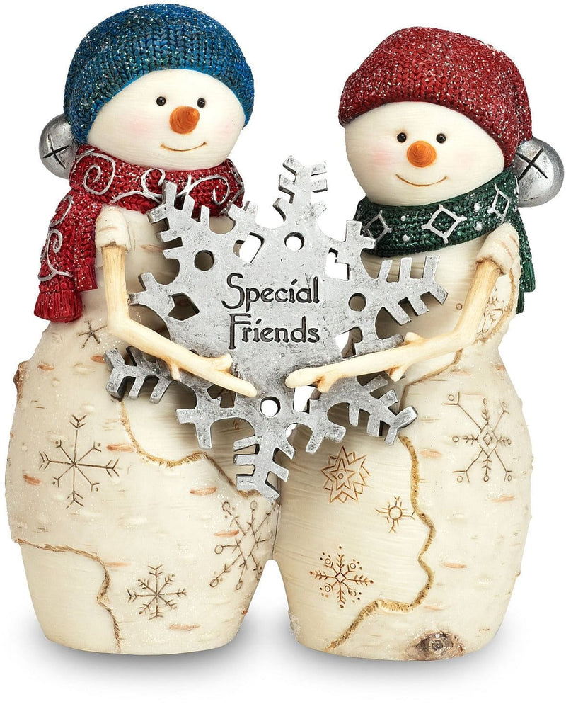 Birch Hearts Special Friends Snowmen Figurine - Shelburne Country Store