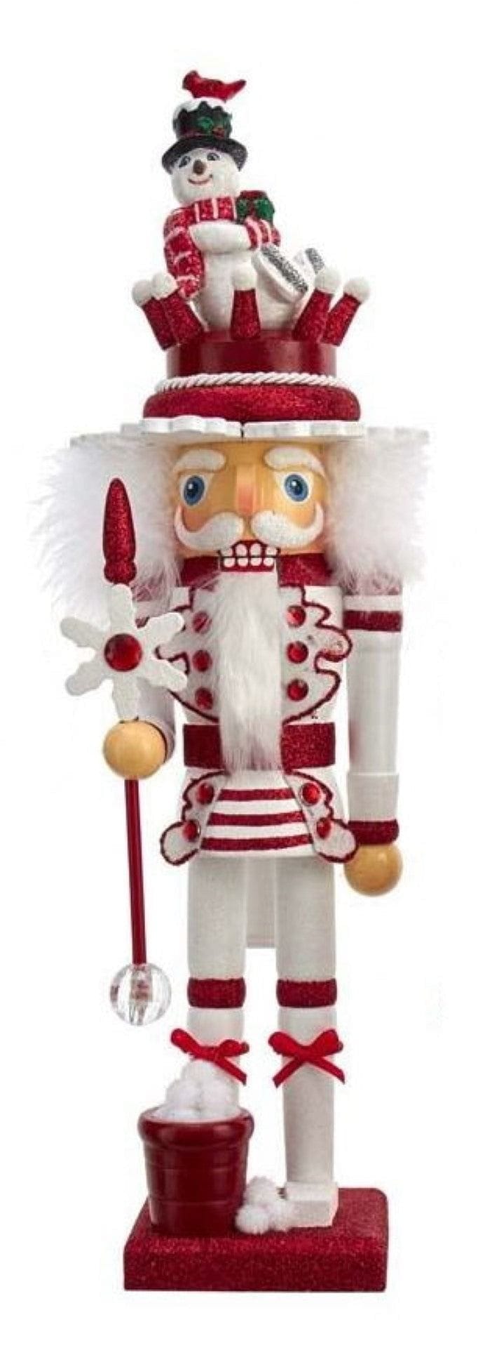 Hollywood 17.5 inch Hat Nutcracker - - Shelburne Country Store