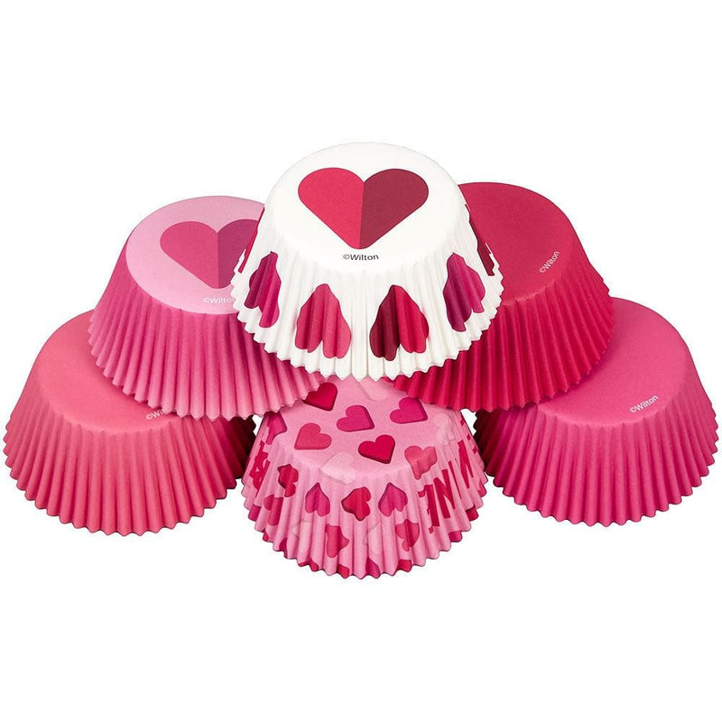 Baking Cups - Romantic Valentine Tube - 150CT - Shelburne Country Store