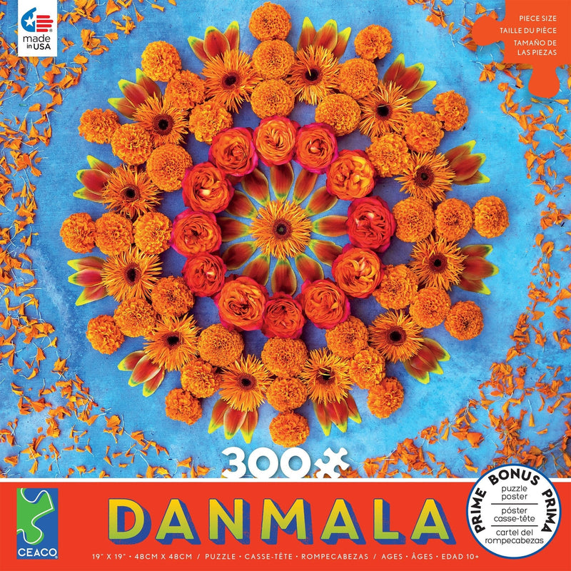 Danmala 300 Piece Puzzle - Orange - The Country Christmas Loft