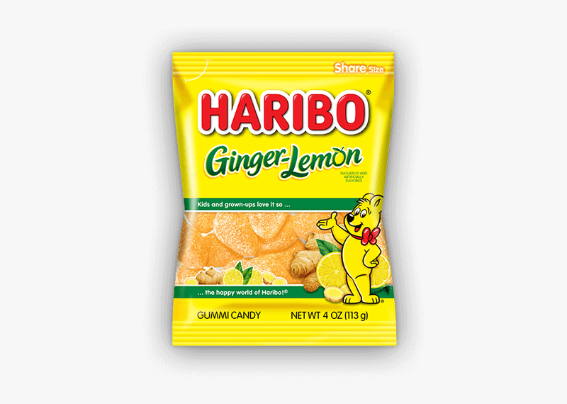 Haribo Ginger Lemon Gummies - 4oz - Shelburne Country Store
