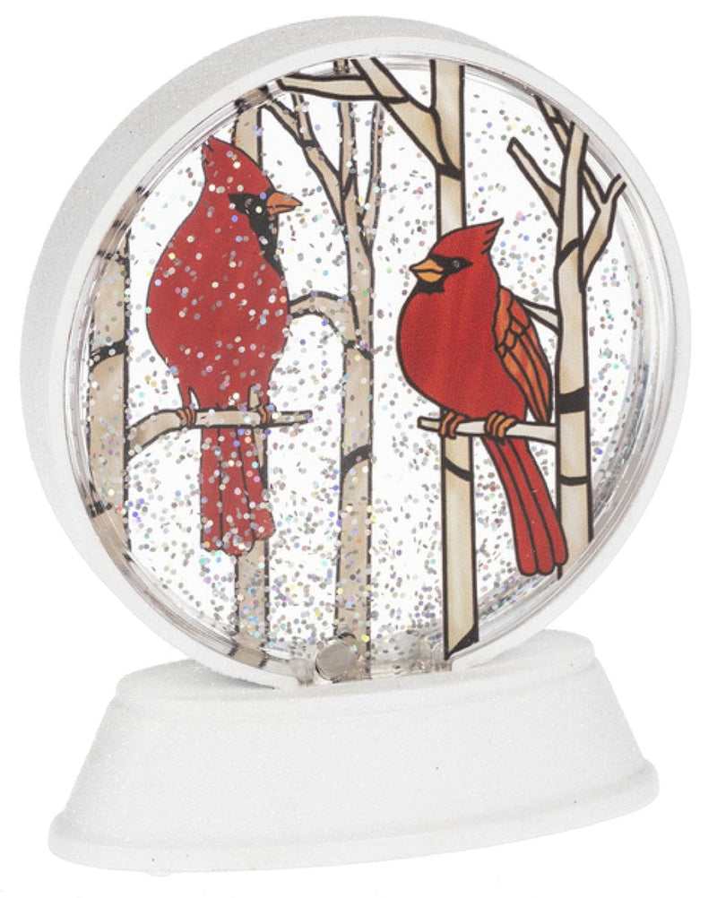 LED Light Up Cardinal Disc Mini Shimmer - Shelburne Country Store