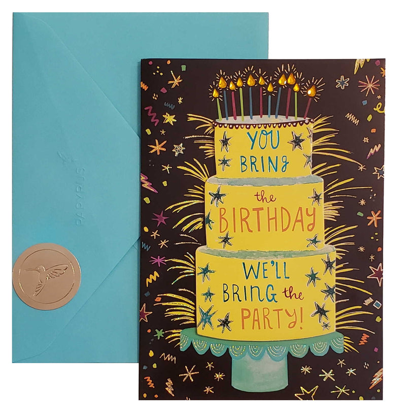 Bring the Birthday - Birthday Card - Shelburne Country Store