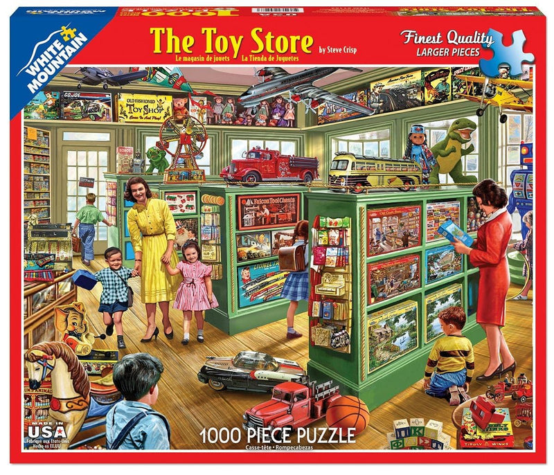 The Toy Store - 1000 Piece Jigsaw Puzzle - Shelburne Country Store