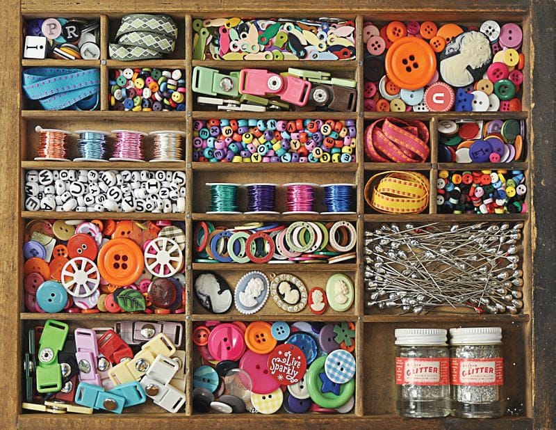 The Sewing Box - 500 piece Puzzle - Shelburne Country Store