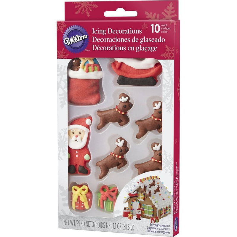 Wilton Gingerbread Scene Icing Decorations - Shelburne Country Store