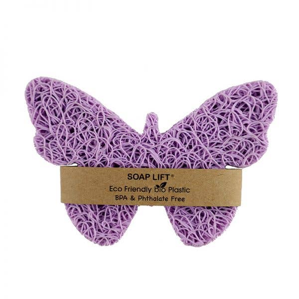 Butterfly Soap Lift Soap Saver Pad - Lavender - Shelburne Country Store