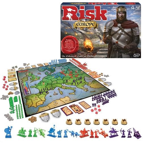 Risk  Europe - The Enhanced Game of Medieval Conquest - Shelburne Country Store