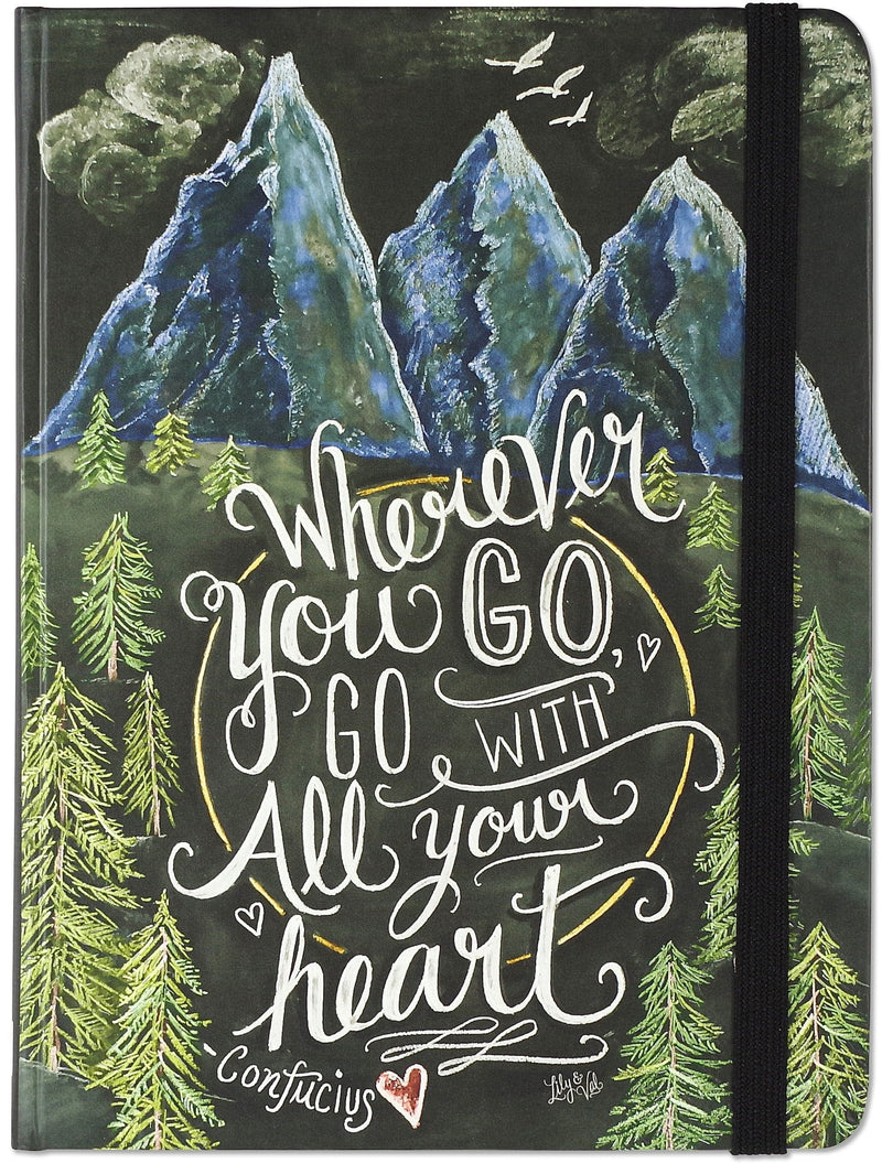 Wherever You Go, Go With All Your Heart Journal - Shelburne Country Store