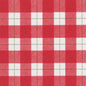 Plaid Check Red - Continuous Wrap Roll - 8 Ft - Shelburne Country Store