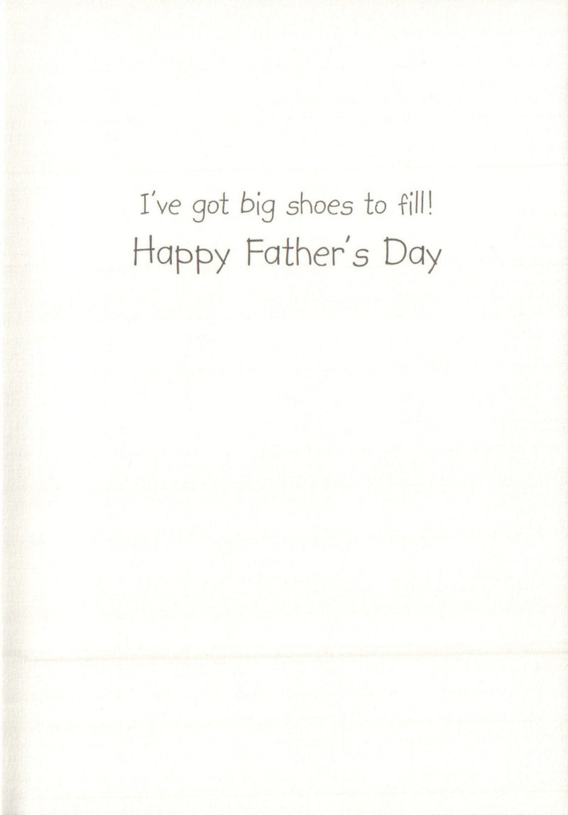 Father's Day Card - Big Shoes To Fill - Shelburne Country Store