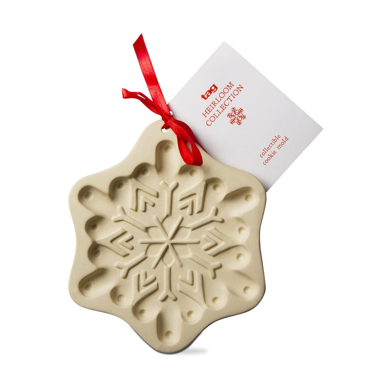 Snowflake Cookie Mold - Natural - Shelburne Country Store