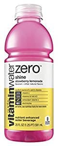 Vitamin Water Zero Shine: Strawberry Lemonade Flavored 20 Fl oz - Shelburne Country Store