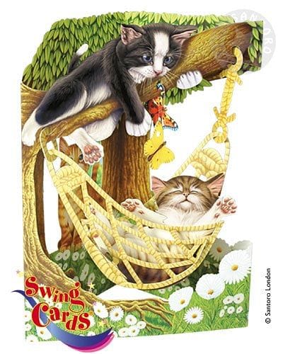 Kittens - Swing Card - Shelburne Country Store