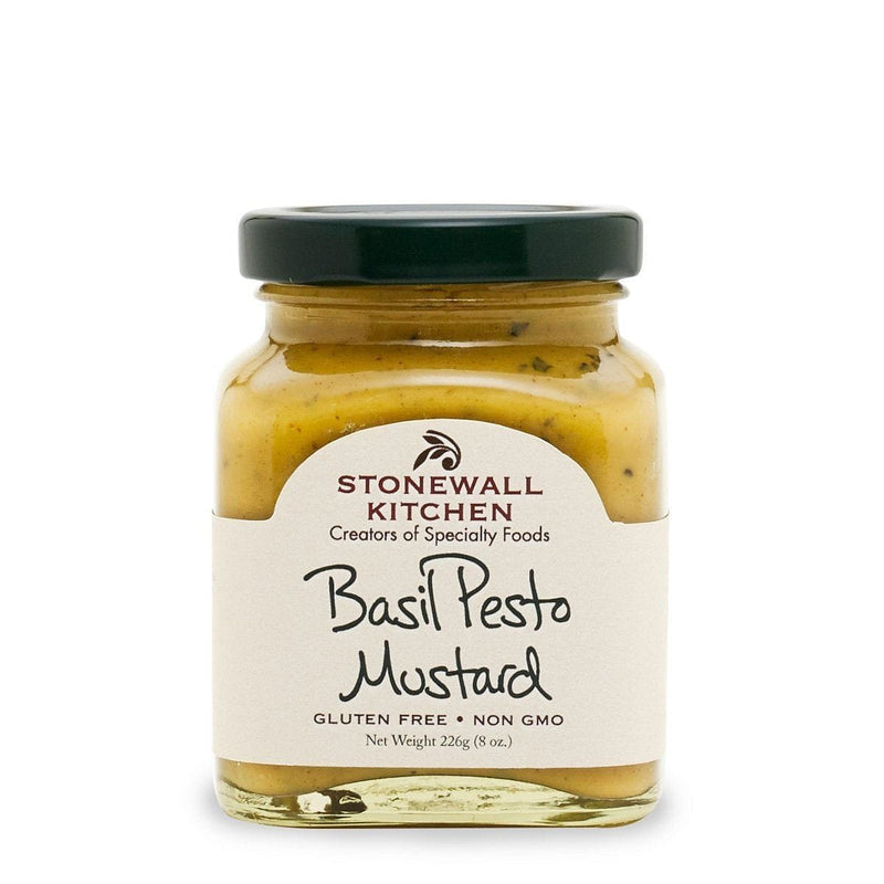 Basil Pesto Mustard - 8 oz - Shelburne Country Store