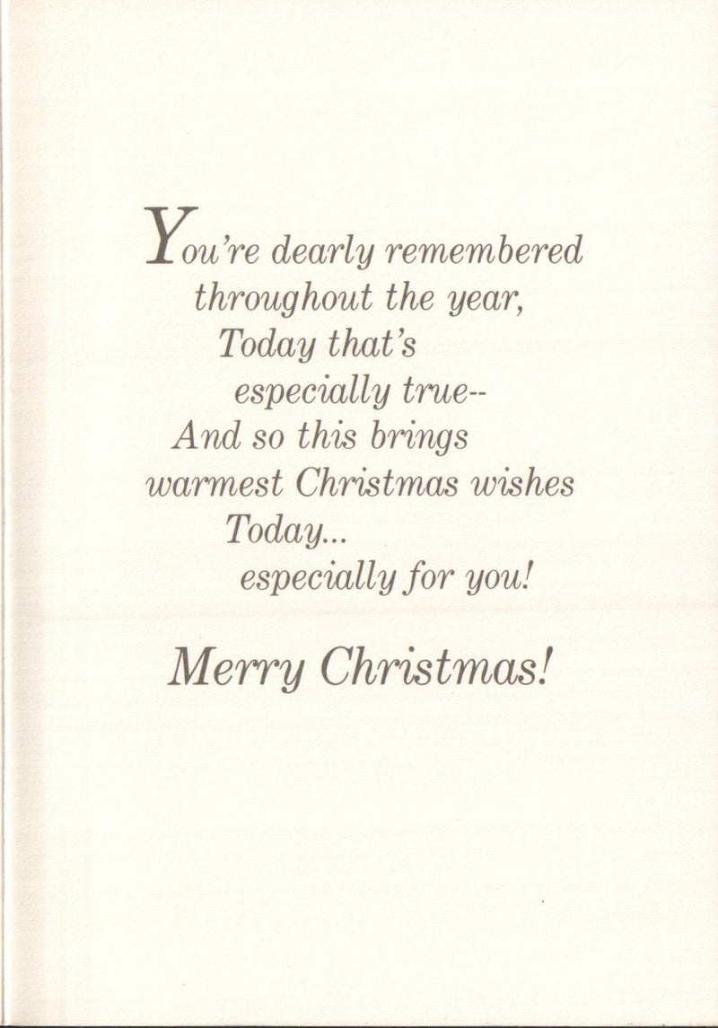 Christmas Card - For A Dear Grandmother - The Country Christmas Loft