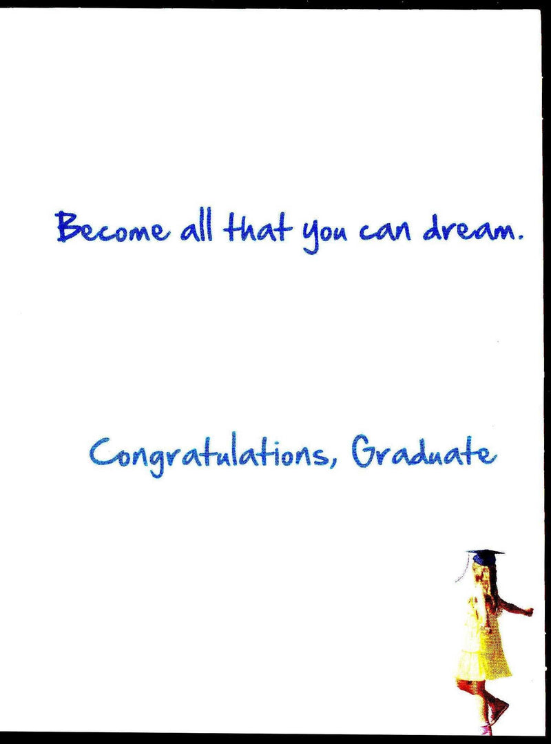 Graduation Card - Dream all that you can become - Shelburne Country Store