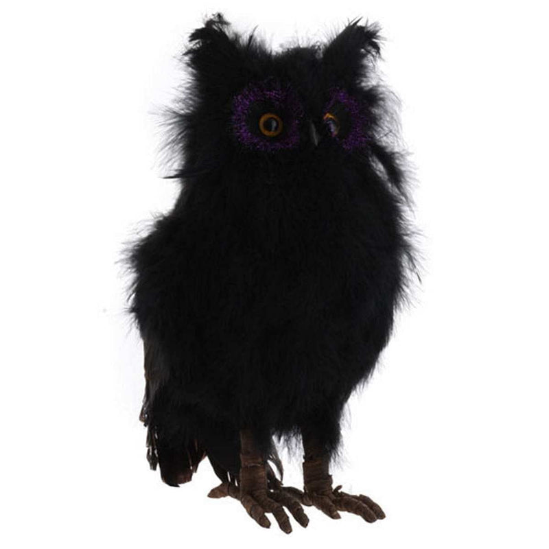 13" Feathered Owl - Shelburne Country Store