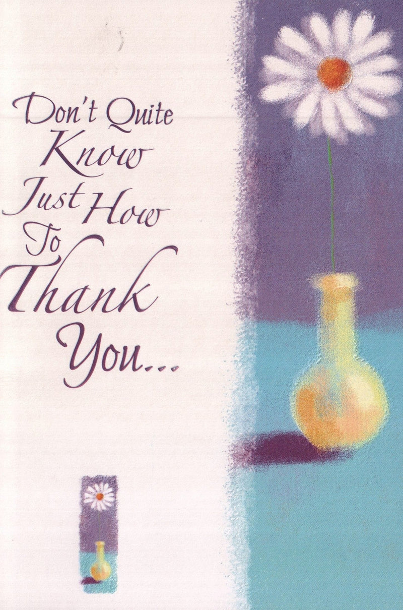 Daisy Thank you Card - Shelburne Country Store