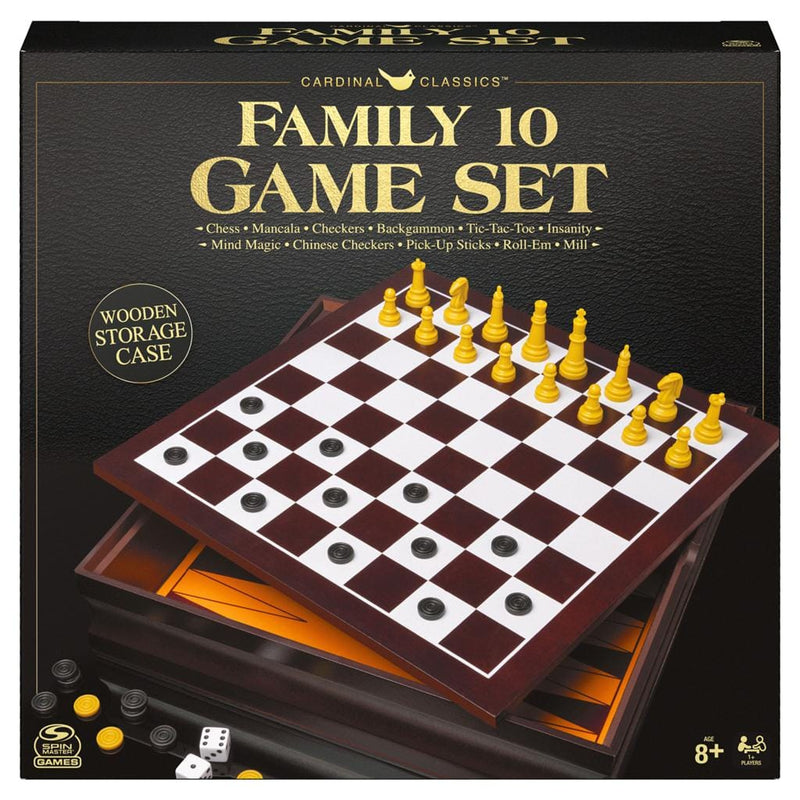 Family 10 Classic Games Set - Shelburne Country Store