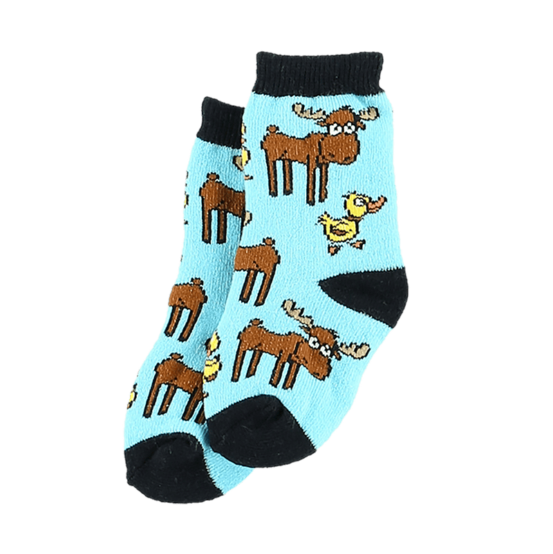 Duck Moose Infant Socks - - Shelburne Country Store