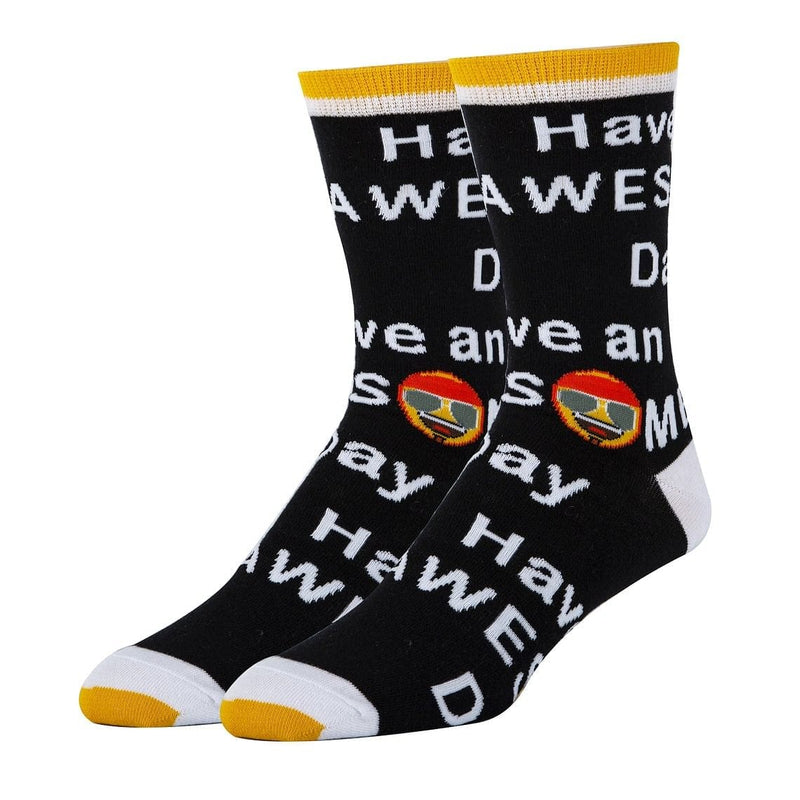 Emoji Have An Awesome Day  Socks - Shelburne Country Store