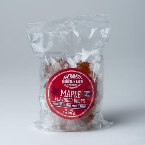 Maple Flavored Hard Drops - 5 Ounce Bag - Shelburne Country Store