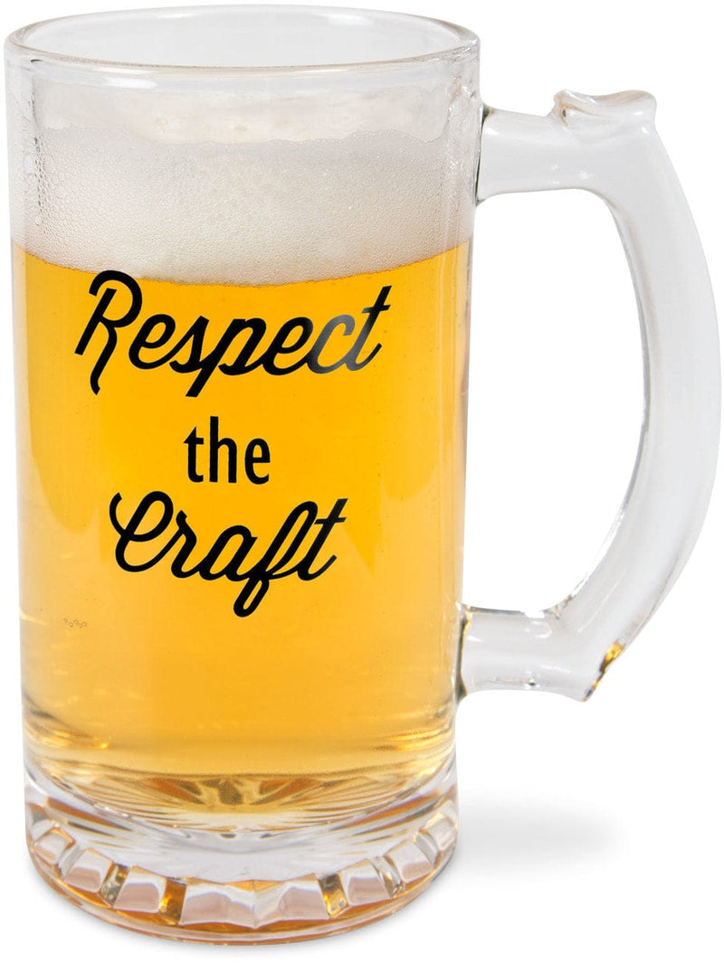 Respect the Craft  - 16 oz Beer Stein - The Country Christmas Loft