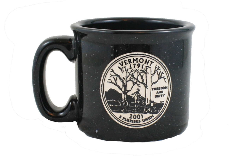 Vermont Campfire Mug - Freedom & Unity - Black - Shelburne Country Store